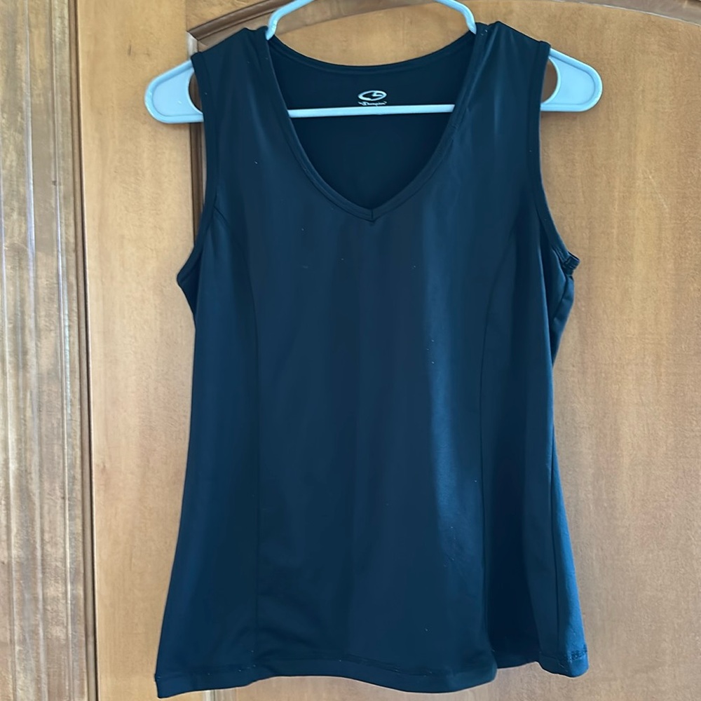 C9 by Champion Women’s Black Sleeveless Performance Workout Shirt Size Medium